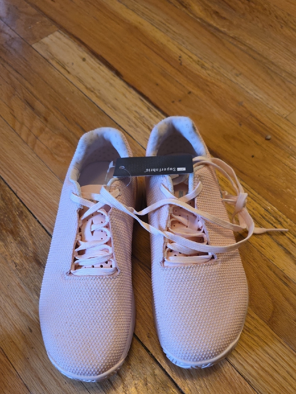 Lightweight Women's Nobull SuperFabric Trainers - Blush Pink